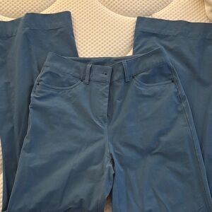 Lululemon Athletica Blue Straight Leg Pants